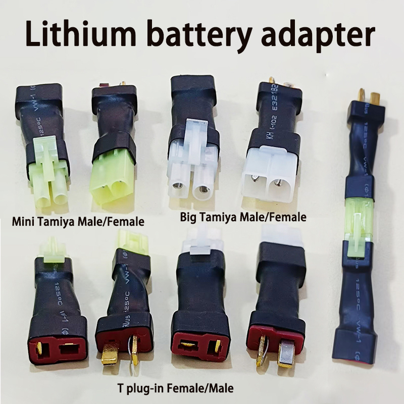 Drone Rc Car Hybrid - RC Lipo Batterijadapter T-Plug Mini/Big Tamiya