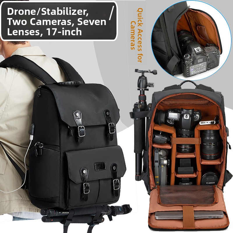 Drone & Rc Plane Maker Durgapur West Bengal - Professionele DSLR-cameratas Rugzak Grote capaciteit Fotografie
