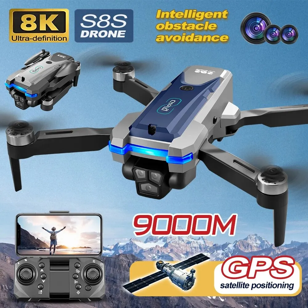Drone Rc Explorer - S 8S Gps Drone 5G Wifi