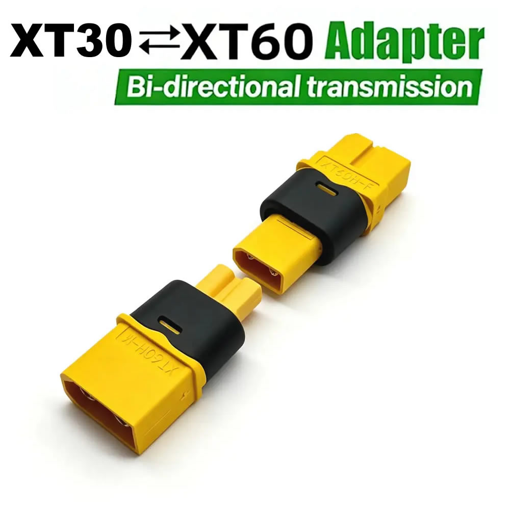 Drone Rc Car Hybrid - XT30 naar XT60 Converter Connector Man/Vrouw