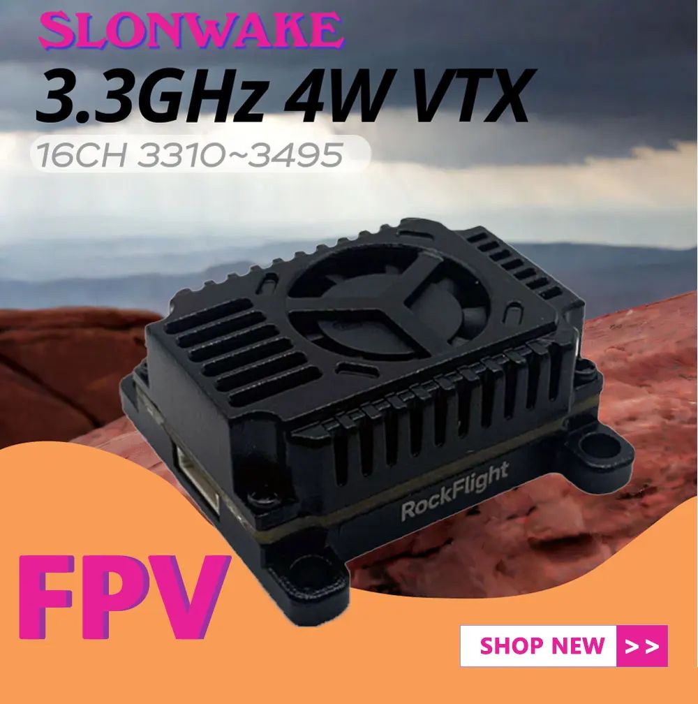 SLONWAKE FPV 3.3G 16CH 4000mW  - Drone Rc Toy recensie en prijs