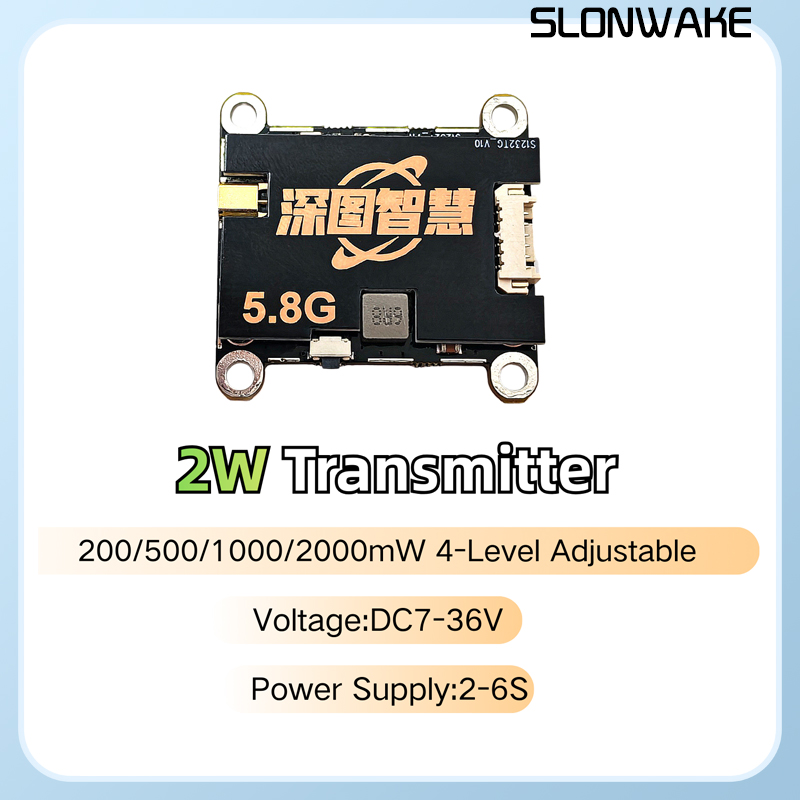 SLONWAKE 5.8G 56CH 2W zender V - Quadcopter Frame recensie en prijs