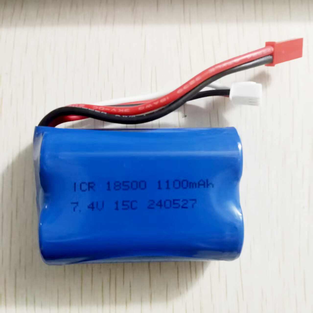 18500 7.4V 1100mAh JST 15C Bat - Drone Mjx Rc recensie en prijs