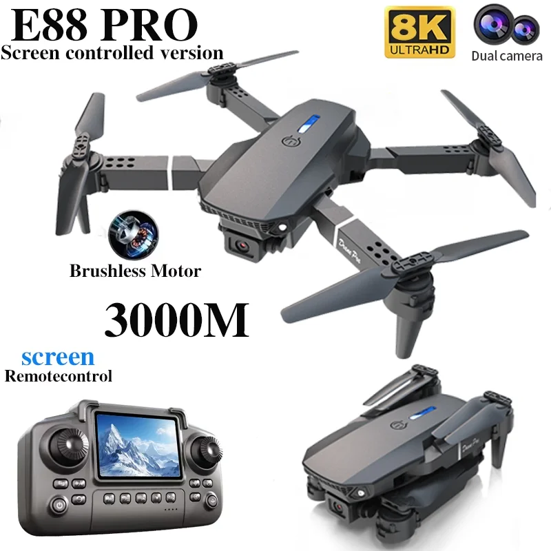 Professionele E88 PRO Drone me - Drone Rc Explorer recensie en prijs