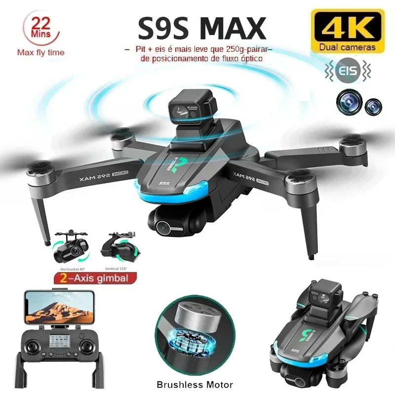 NIEUWE S9S MAX MINI Drone 4K 2 - Drone Rc Explorer recensie en prijs