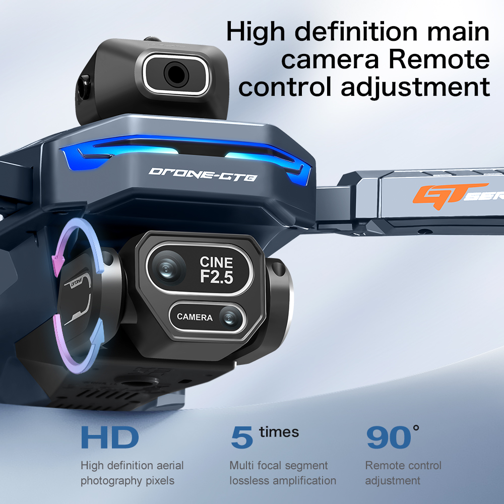 NIEUWE GT8 HD RC Drone 4K Prof - Drone Rc Explorer recensie en prijs