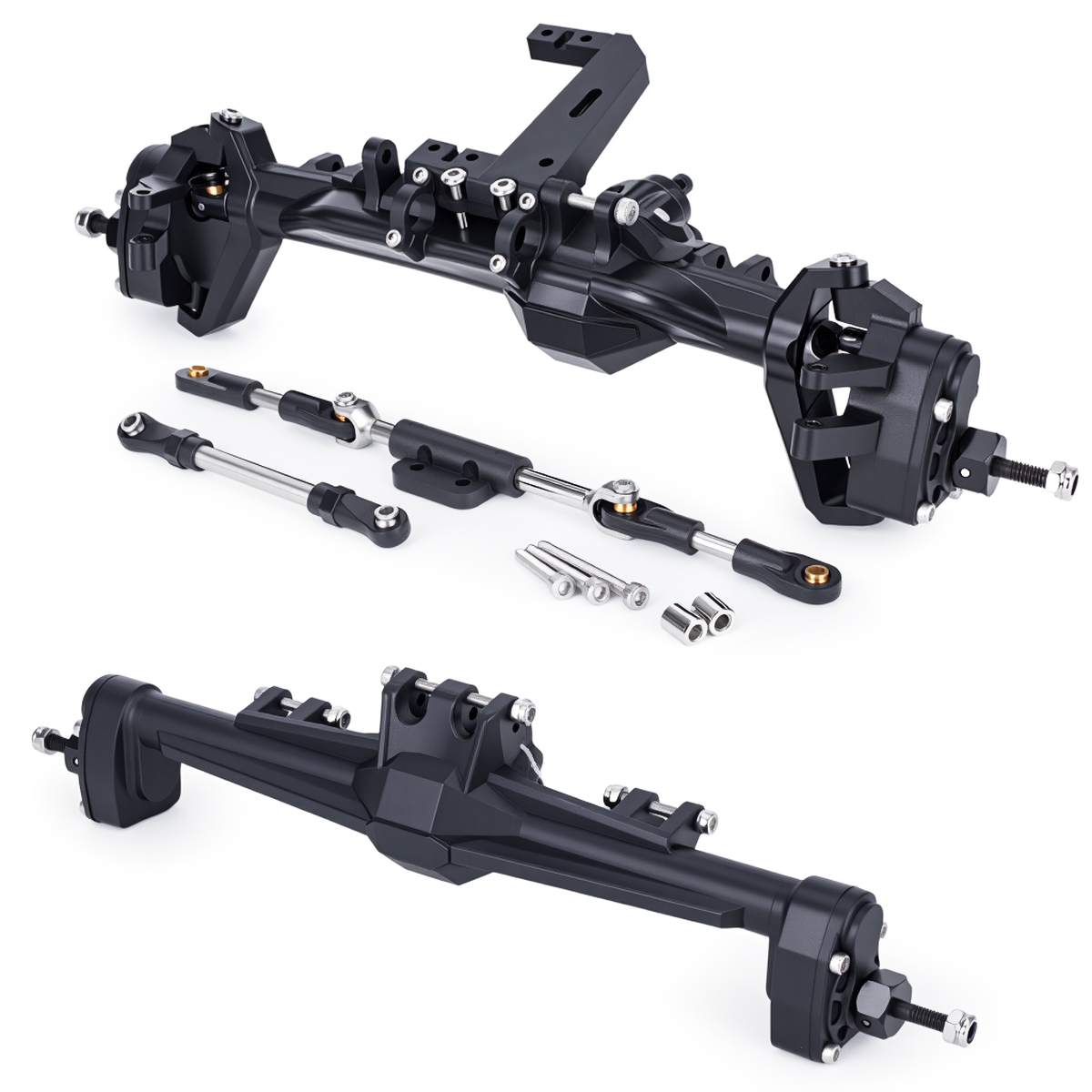 Plastic complete voor- en acht - Rc Crawler Axle Parts recensie en prijs