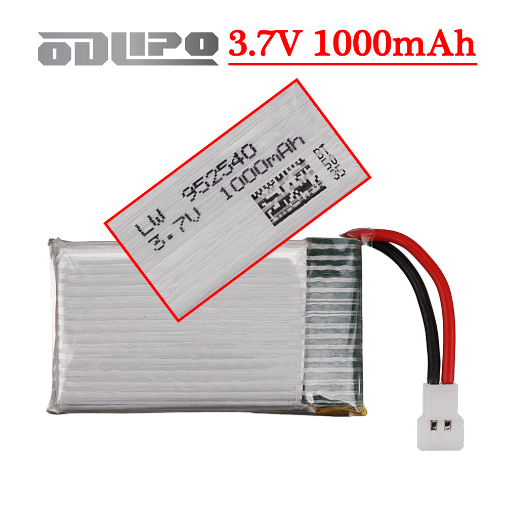 3.7V 1000mAh 25C Lipo Batterij - Drone Mjx Rc recensie en prijs
