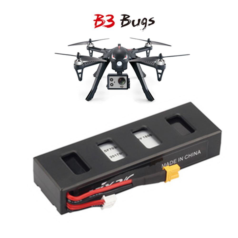 7.4V 1800mAH 25C LiPo Batterij - Drone Mjx Rc recensie en prijs