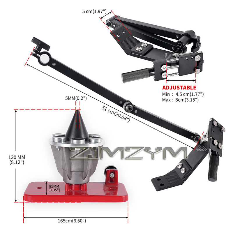 Magnetische wandmontage messen - Propeller Balancer Tool recensie en prijs