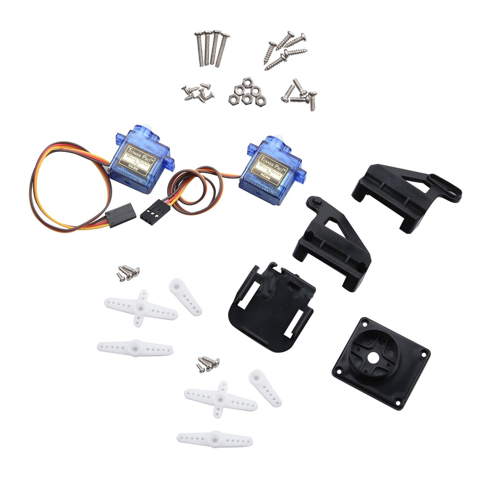 FPV Nylon Dual-Axis Servo Gimb - Quadcopter Frame recensie en prijs