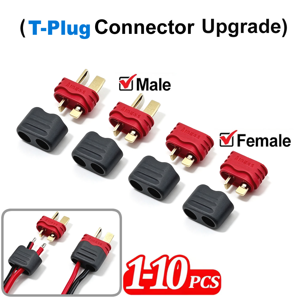 T-stekker T-connector met omhu - Drone Rc Car Hybrid recensie en prijs