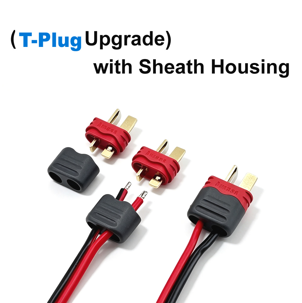 T-stekker T-connector met omhu - Drone Rc Car Hybrid recensie en prijs